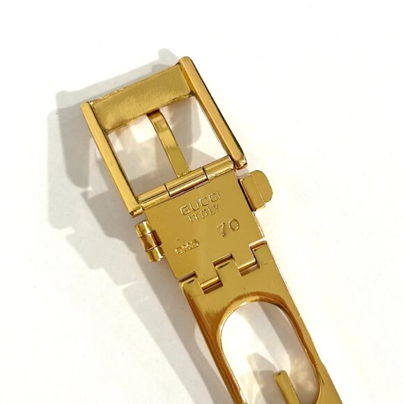 Gucci Vintage Gold G Link Belt - Picture 6 of 7